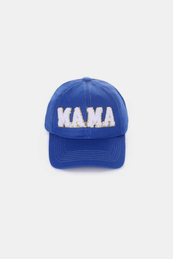 MAMA Chenille Patch Baseball Cap- 8 Colors