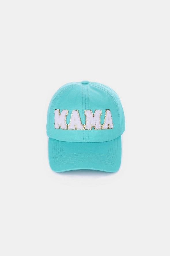 MAMA Chenille Patch Baseball Cap- 8 Colors