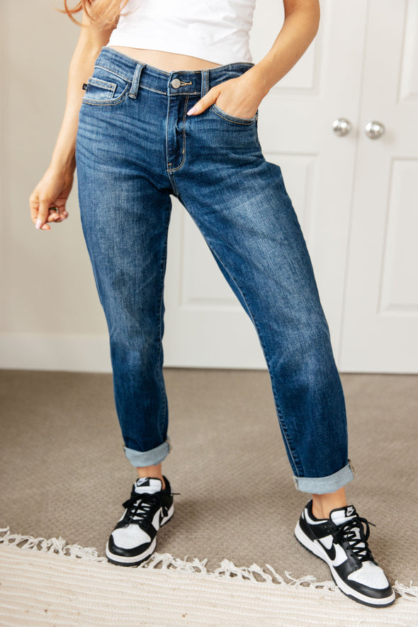 London Boyfriend Jeans By Judy Blue