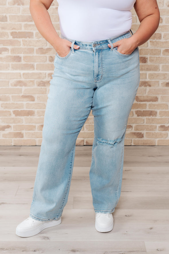 Parker High Rise 90's Straight Jeans By Judy Blue