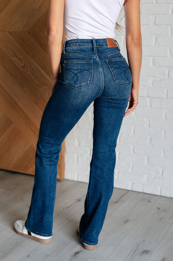 Santana High Rise Control Top Bootcut Jeans By Judy Blue