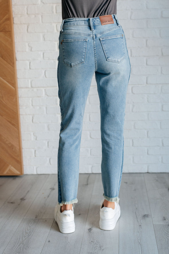 Susan High Rise Side Panel Detail Slim Jeans By Judy Blue