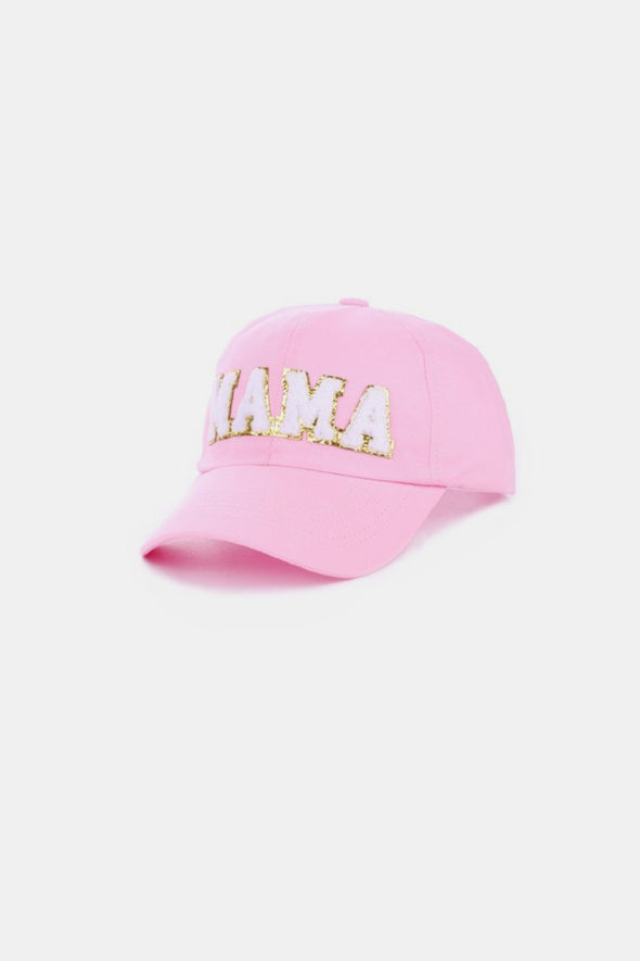 MAMA Chenille Patch Baseball Cap- 8 Colors