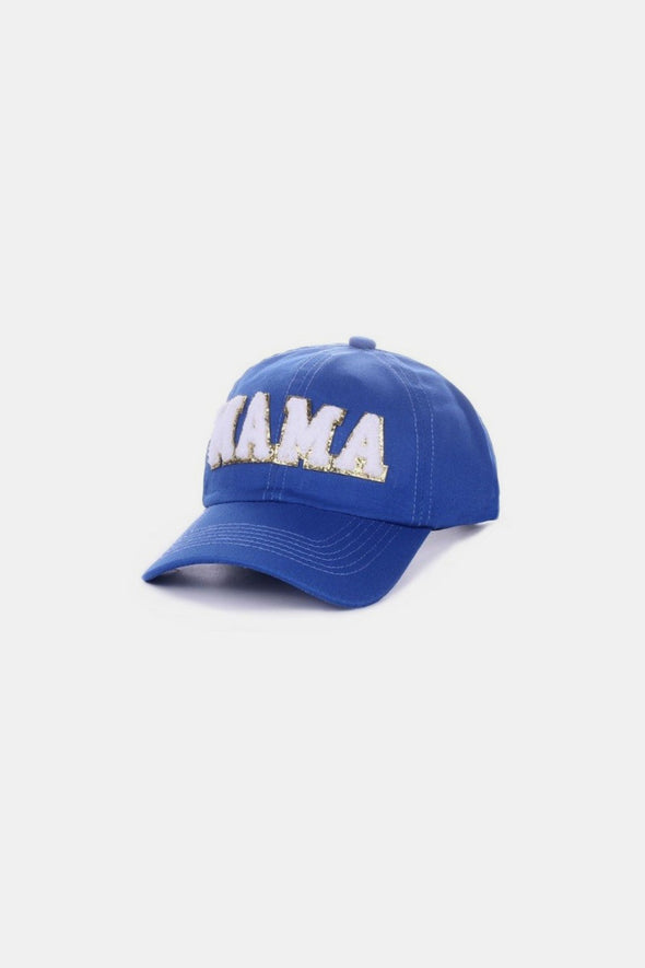 MAMA Chenille Patch Baseball Cap- 8 Colors