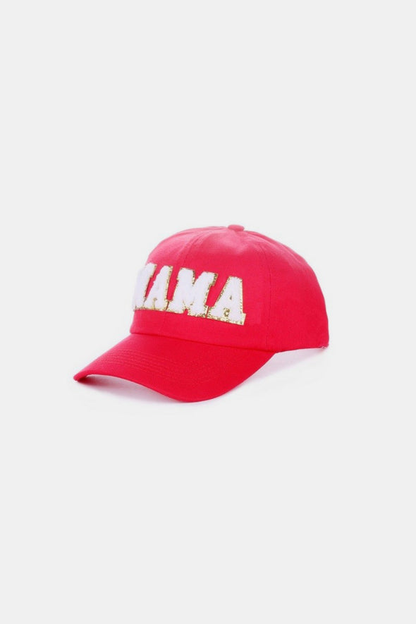 MAMA Chenille Patch Baseball Cap- 8 Colors