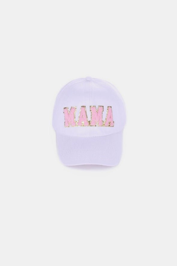 MAMA Chenille Patch Baseball Cap- 8 Colors