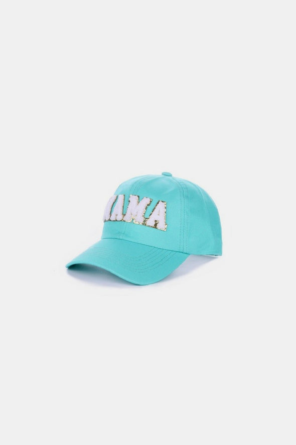 MAMA Chenille Patch Baseball Cap- 8 Colors