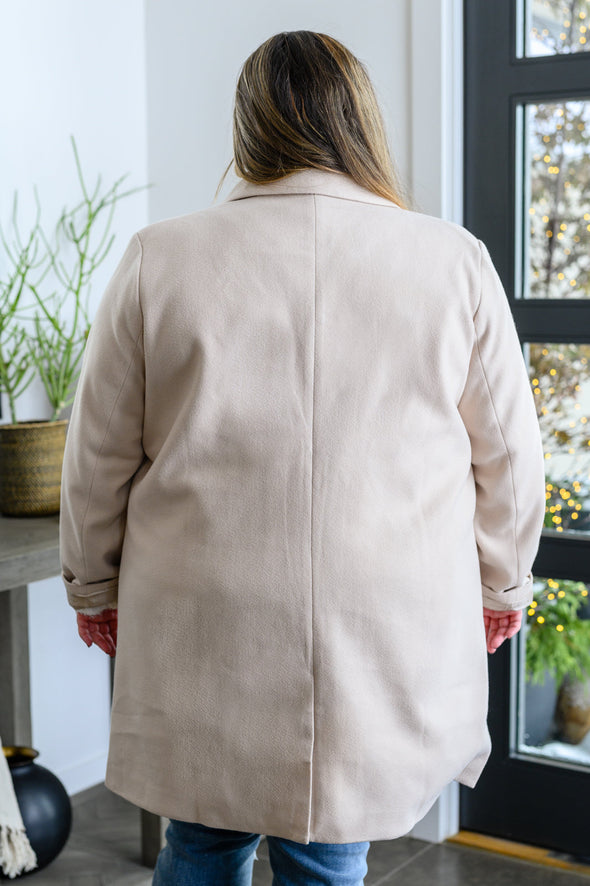 Can't Miss Out Jacket In Beige