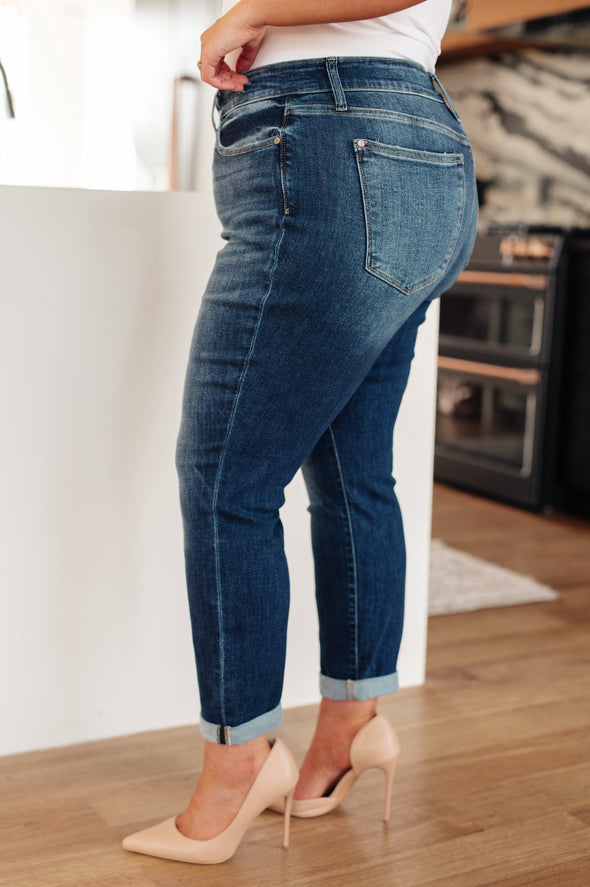 London Boyfriend Jeans By Judy Blue