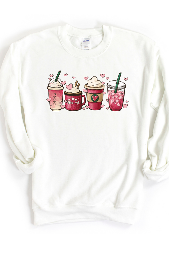 Valentine Latte Crewneck