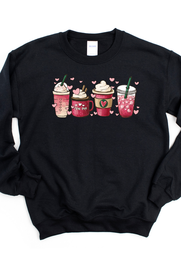 Valentine Latte Crewneck