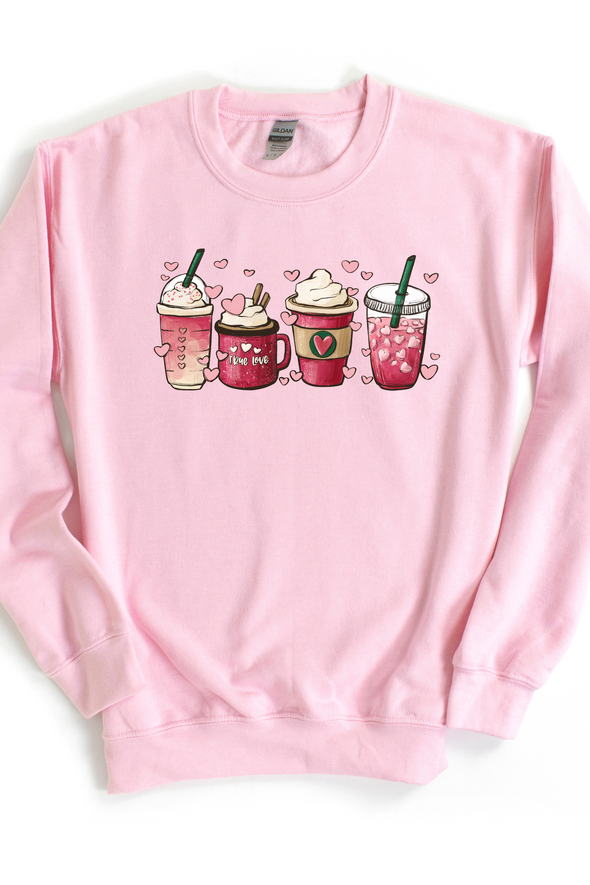 Valentine Latte Crewneck