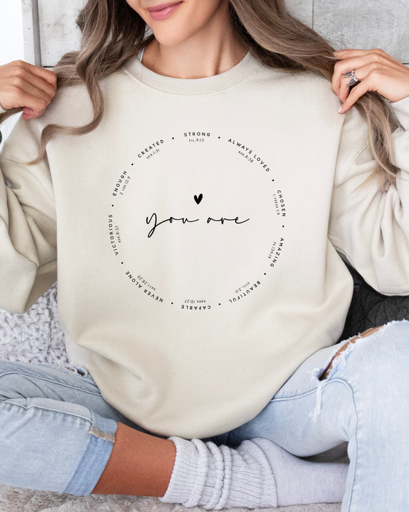 You Are Positive Vibes Crewneck