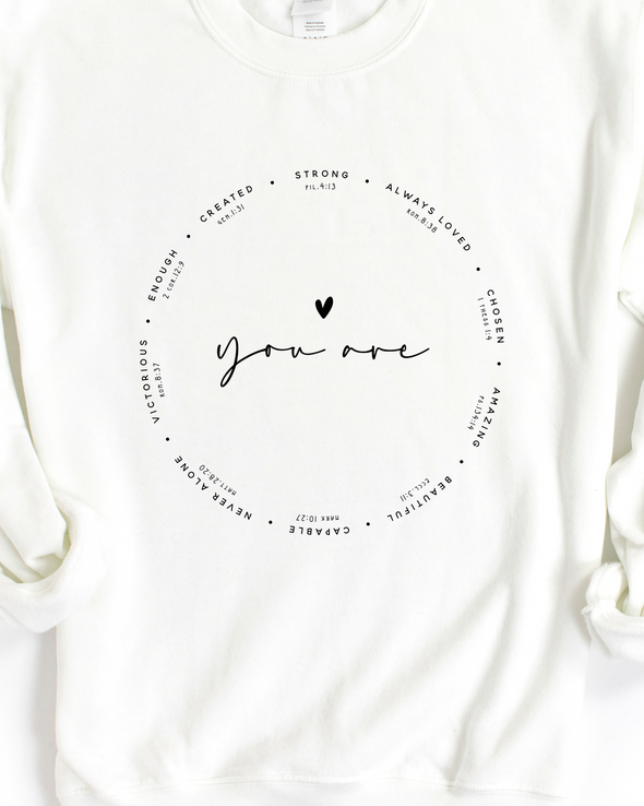 You Are Positive Vibes Crewneck