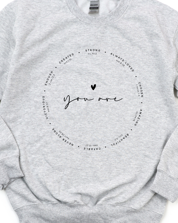 You Are Positive Vibes Crewneck