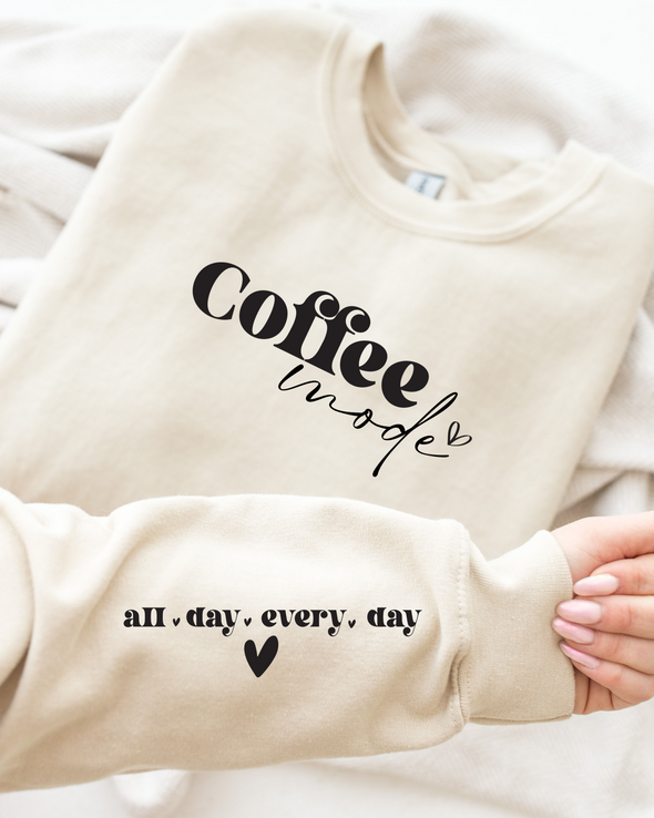 Coffee Mode Crewneck