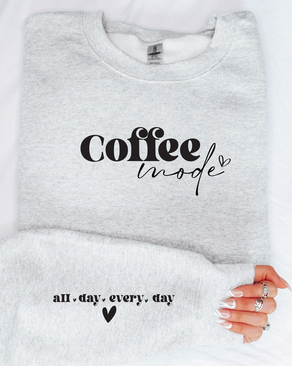 Coffee Mode Crewneck