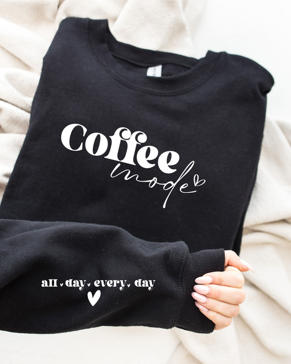 Coffee Mode Crewneck