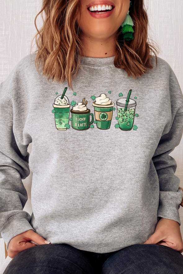 St. Patrick Latte Crewneck