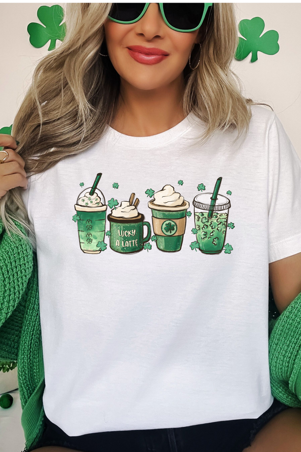 St. Patrick Latte T-Shirt