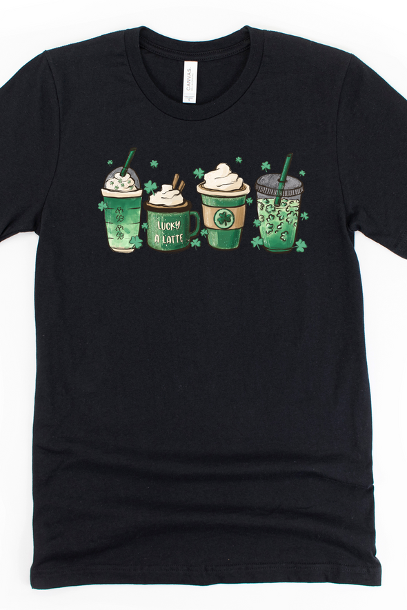 St. Patrick Latte T-Shirt