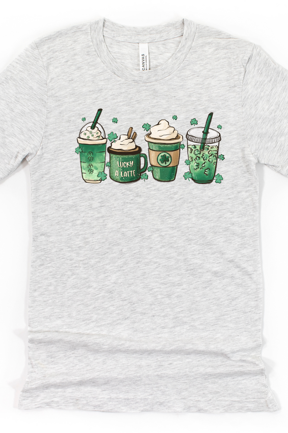 St. Patrick Latte T-Shirt