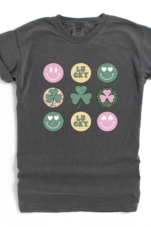 Retro Lucky Shamrock T-Shirt