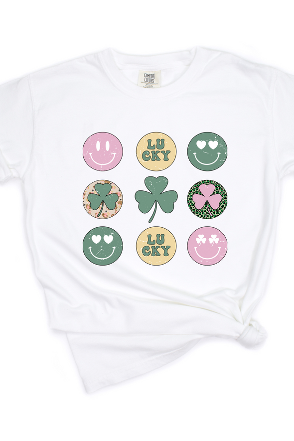 Retro Lucky Shamrock T-Shirt