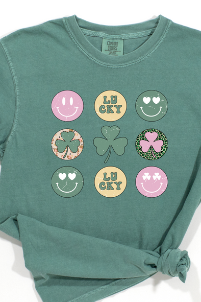 Retro Lucky Shamrock T-Shirt