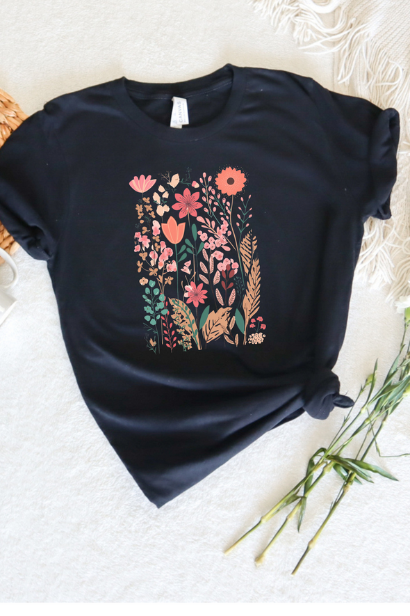 Wildflowers T-Shirt- 5 Colors