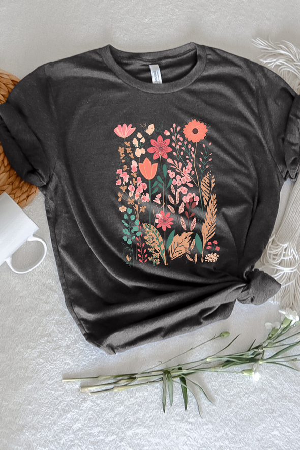 Wildflowers T-Shirt- 5 Colors