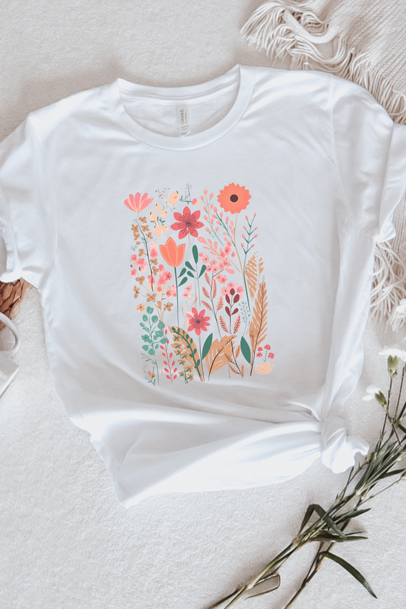 Wildflowers T-Shirt- 5 Colors