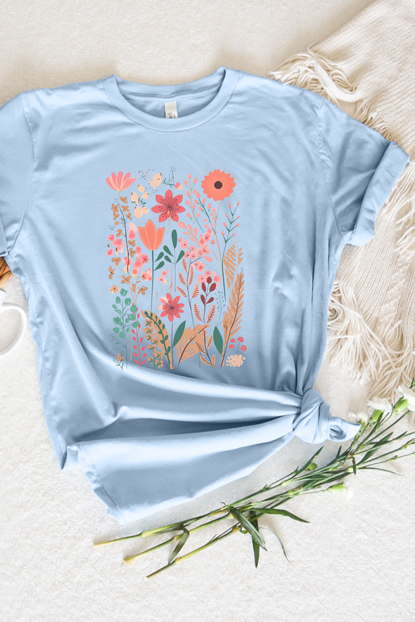 Wildflowers T-Shirt- 5 Colors