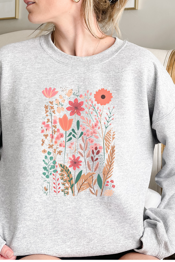 Wildflowers Crewneck- 5 Colors