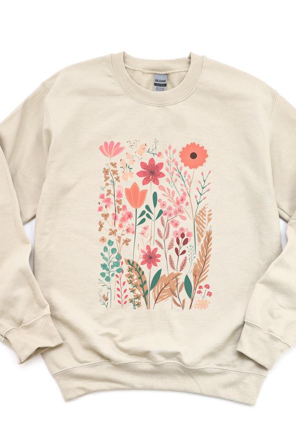 Wildflowers Crewneck- 5 Colors