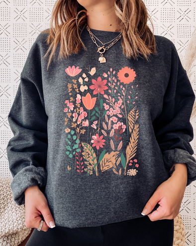 Wildflowers Crewneck- 5 Colors