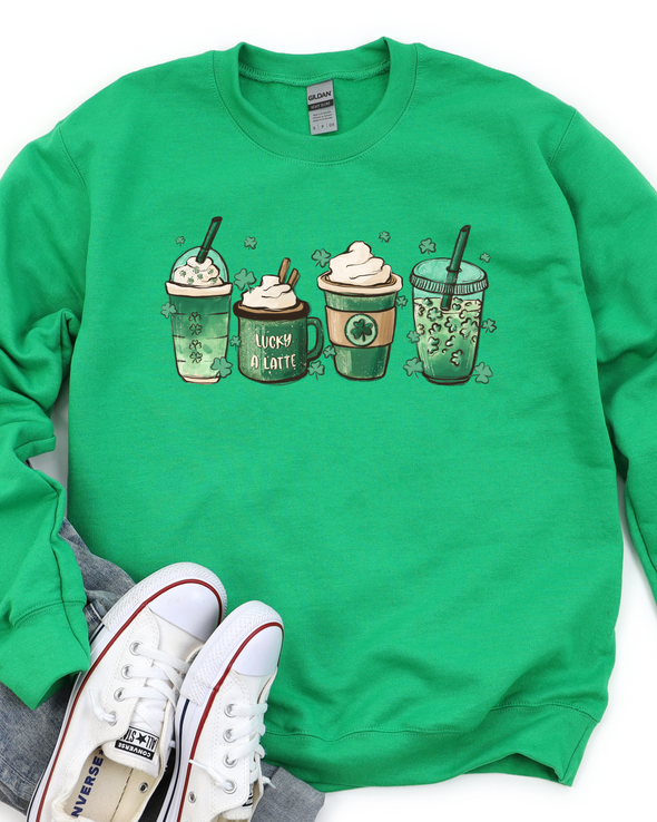 St. Patrick Latte Crewneck