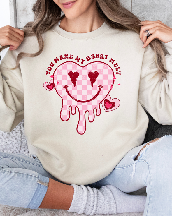 You Make My Heart Melt Crewneck