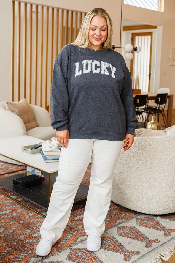 Your Lucky Crew Neck Sweater