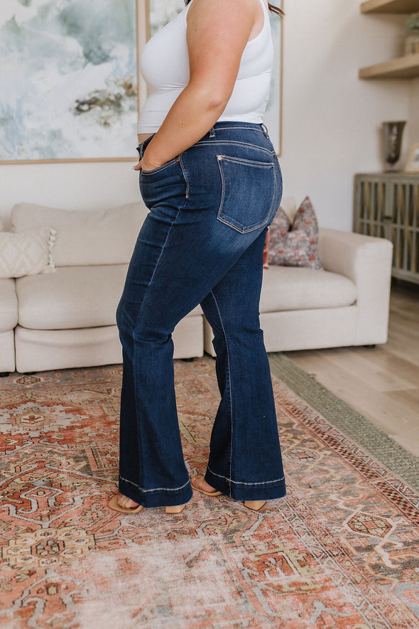 Zoey Flare Jeans By Judy Blue