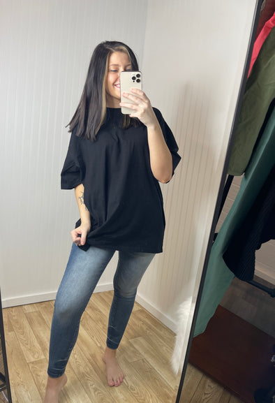 Drop Shoulder Boyfriend Box Tee