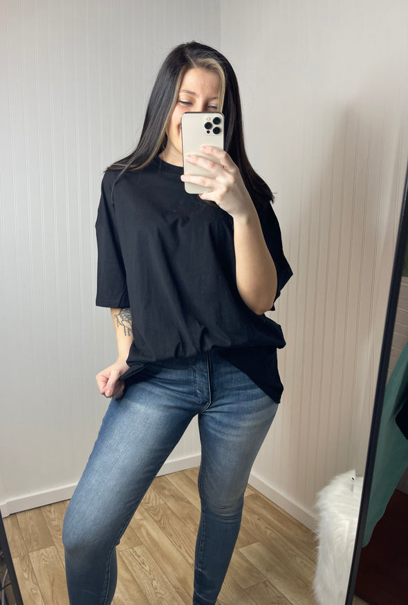 Drop Shoulder Boyfriend Box Tee